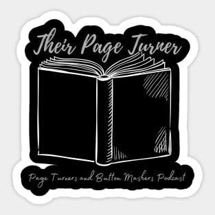 Their Page Turner Reverse Sticker